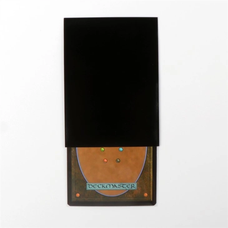 Black Card Sleeve For Trading Cards