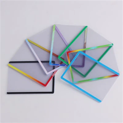 3 دارندگان کارت سفت و سخت 3 "x 4" برای کارت های تجارت